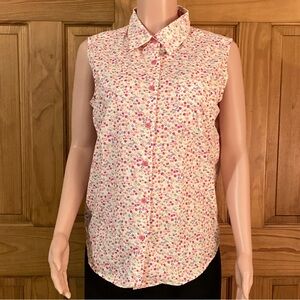 NWOT Vintage Speculation Sport Sleeveless Top Blouse Size L